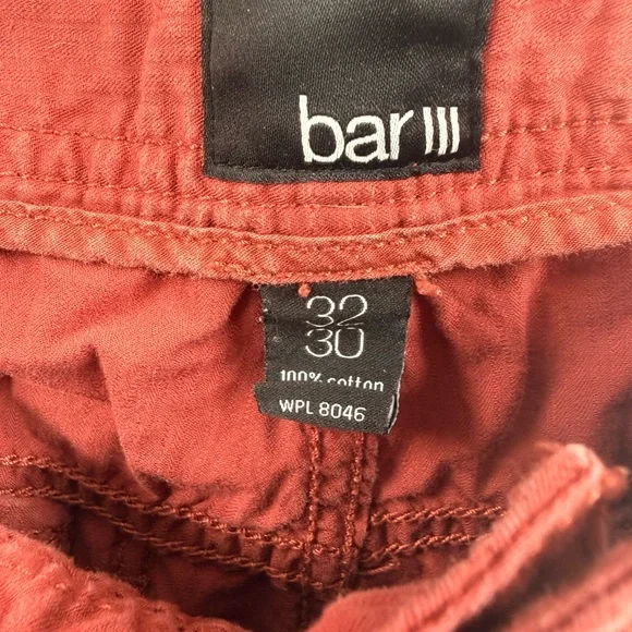 EUC Bar III Red Zippered Pocket Pants - Picture 7 of 7